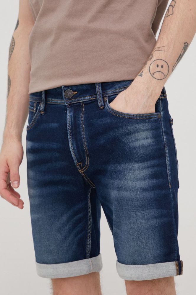 Джинсові шорти Produkt by Jack & Jones чоловічі колір синій (2334816)