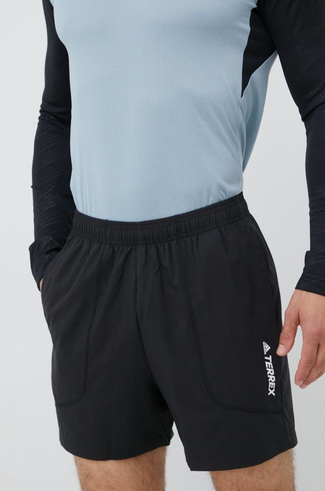 Шорти outdoor adidas TERREX Multi GM4760 чоловічі колір чорний