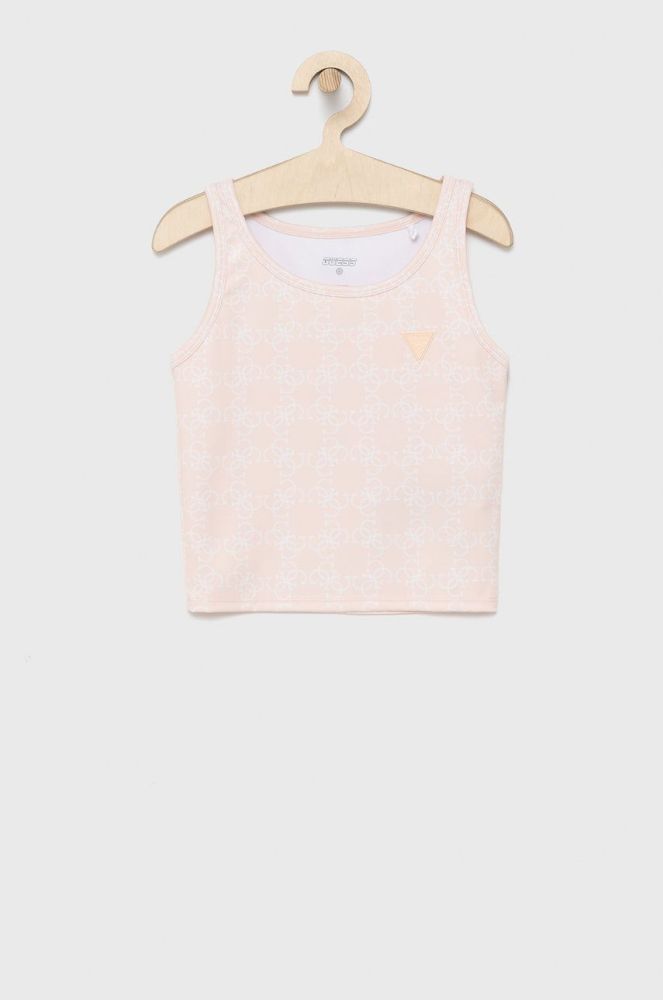Дитячий топ Guess колір рожевий (2066299)