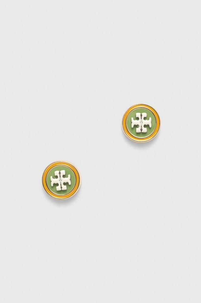 Сережки Tory Burch колір зелений (3030375)