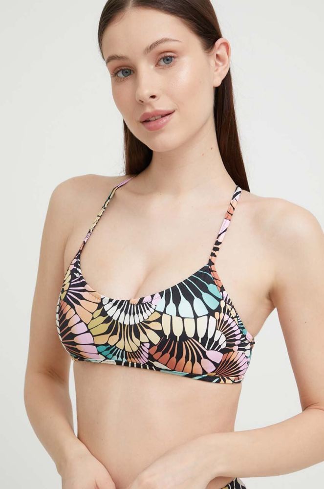 Купальний бюстгальтер Billabong злегка ущільнена чашечка колір барвистий (3069373)