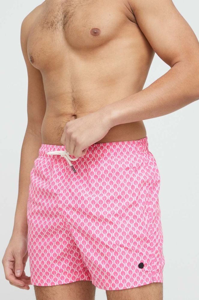 Купальні шорти Superdry колір рожевий (3227102)
