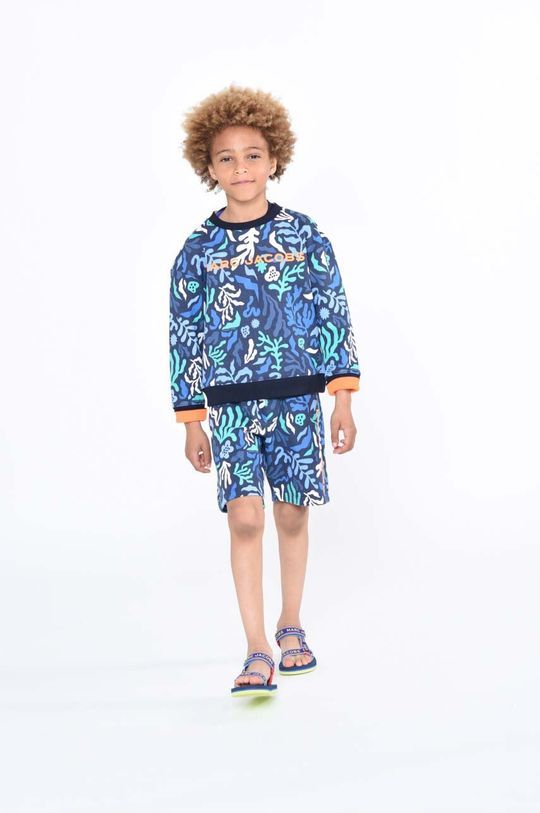 Дитяча кофта Marc Jacobs колір синій візерунок (3202445)