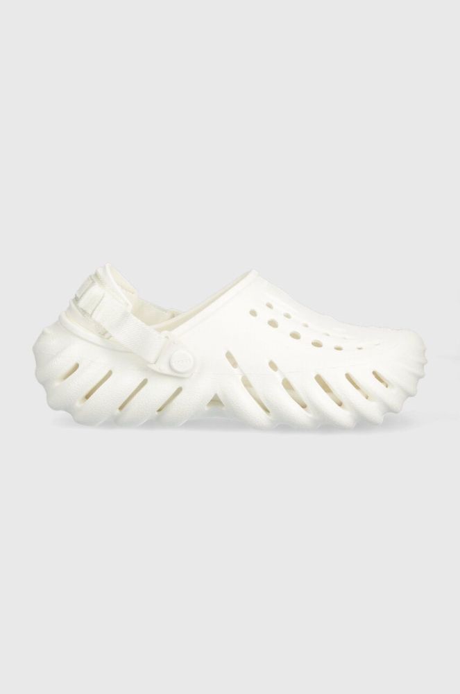Шльопанці Crocs Echo Clog колір білий 207937
