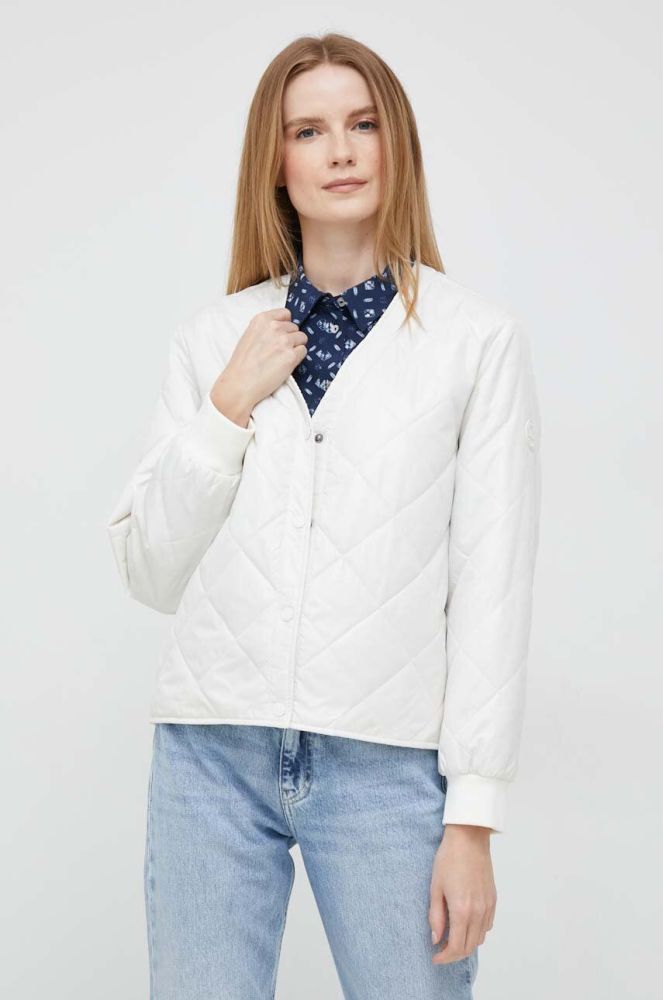 Куртка Pepe Jeans жіноча колір бежевий перехідна (3044439)