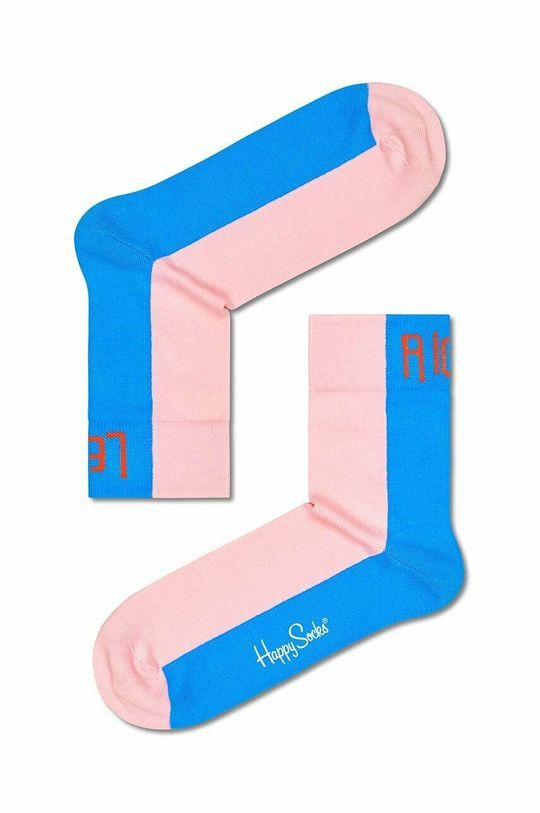 Шкарпетки Happy Socks Light Pink Wrong Direction колір барвистий