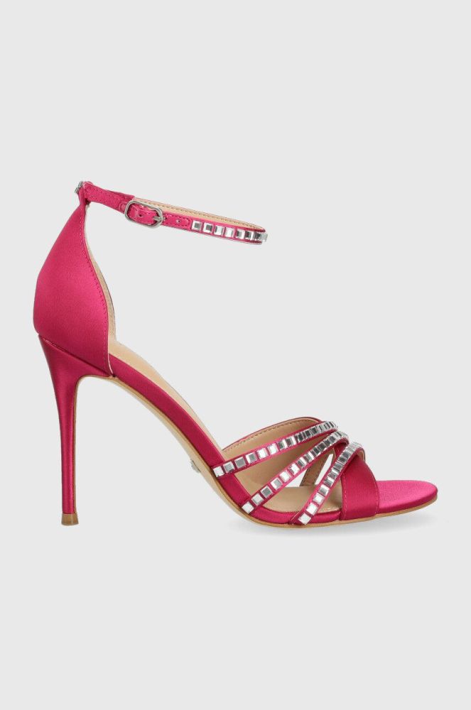 Сандалі Guess KADISHA колір рожевий FL6KAD SAT07