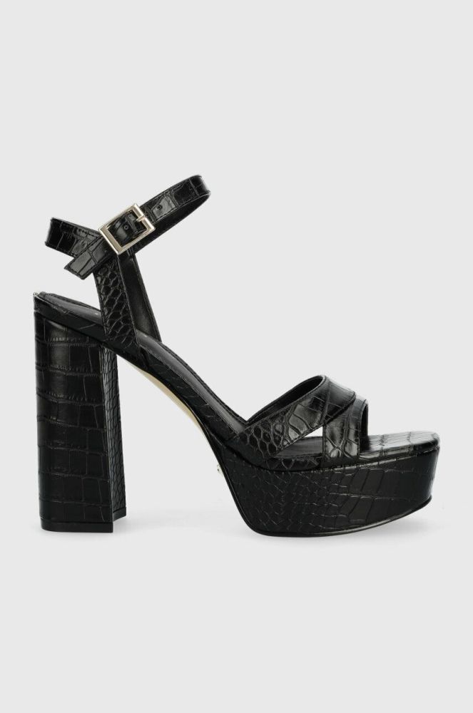 Сандалі Guess ZELINA колір чорний FL6ZLI PEL03