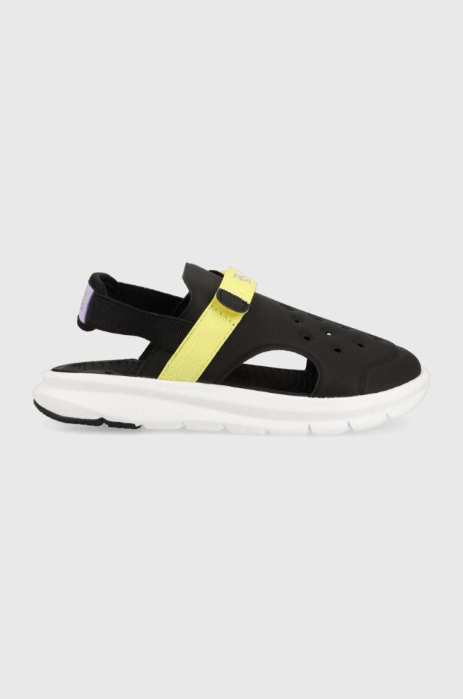 Дитячі сандалі Puma Evolve Sandal Spongebob AC PS колір чорний