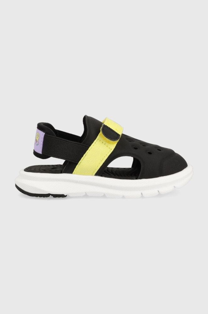 Дитячі сандалі Puma Spongebob колір чорний