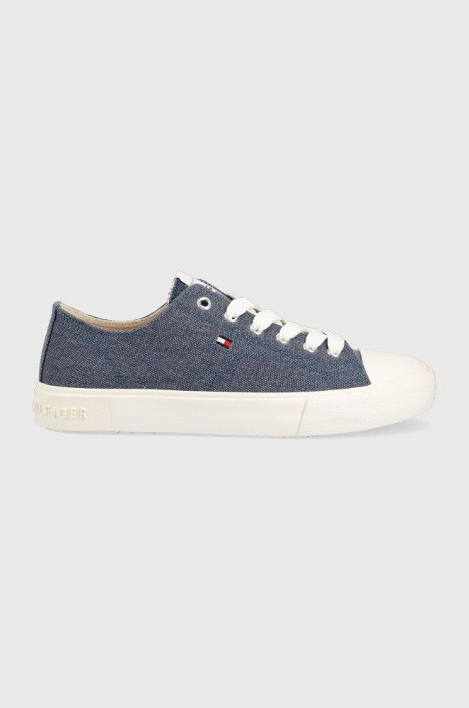 Дитячі кеди Tommy Hilfiger колір блакитний (2965729)
