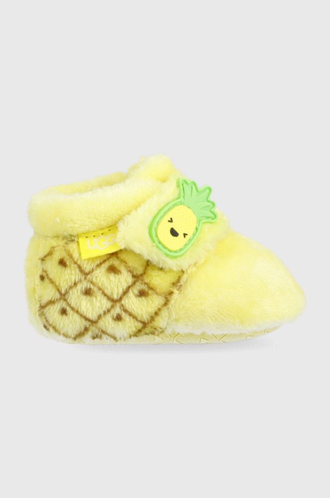 Черевики для немовля UGG колір жовтий