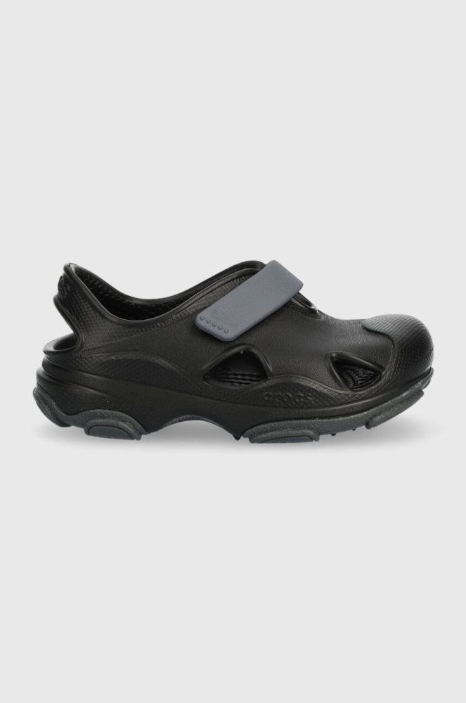 Дитячі сандалі Crocs ALL TERRAIN FISHERMAN SANDAL колір чорний