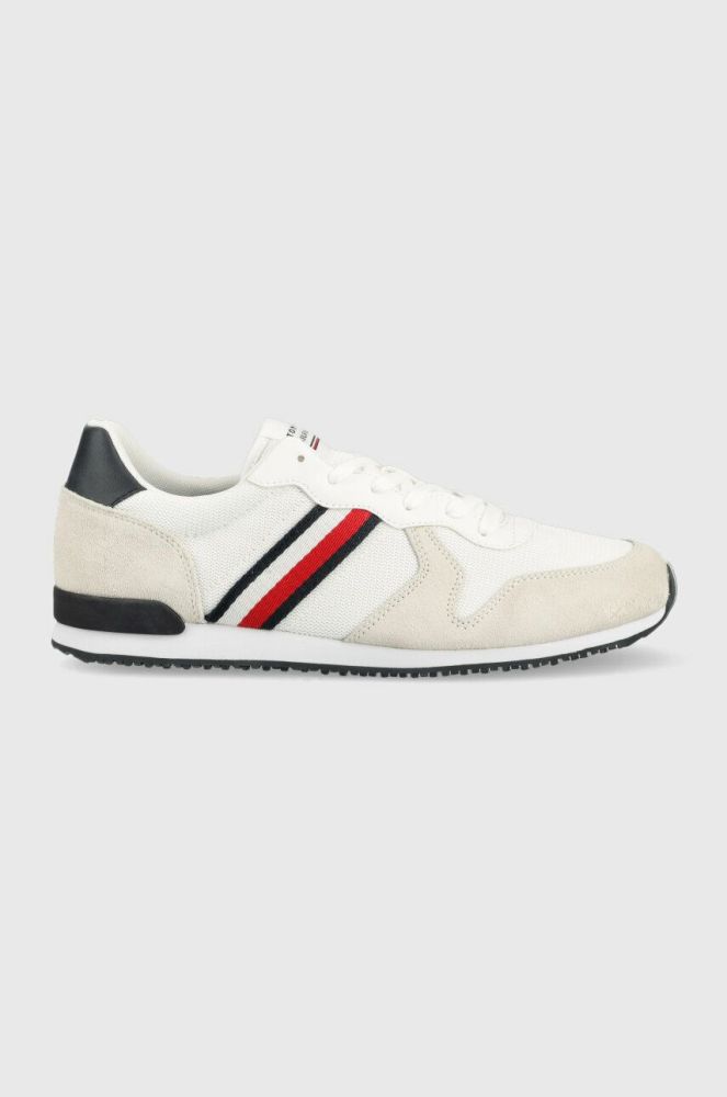 Кросівки Tommy Hilfiger ICONIC MIX RUNNER колір білий FM0FM04733