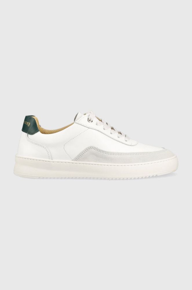 Шкіряні кросівки Filling Pieces Mondo Squash колір білий 46733331901 46733331901-1901