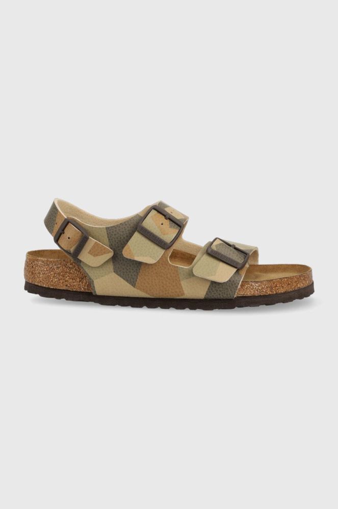 Сандалі Birkenstock Milano Sfb чоловічі колір бежевий 1024970