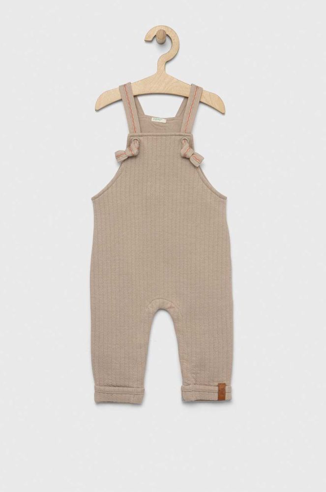 Комбінезон для немовлят United Colors of Benetton колір бежевий (3039785)