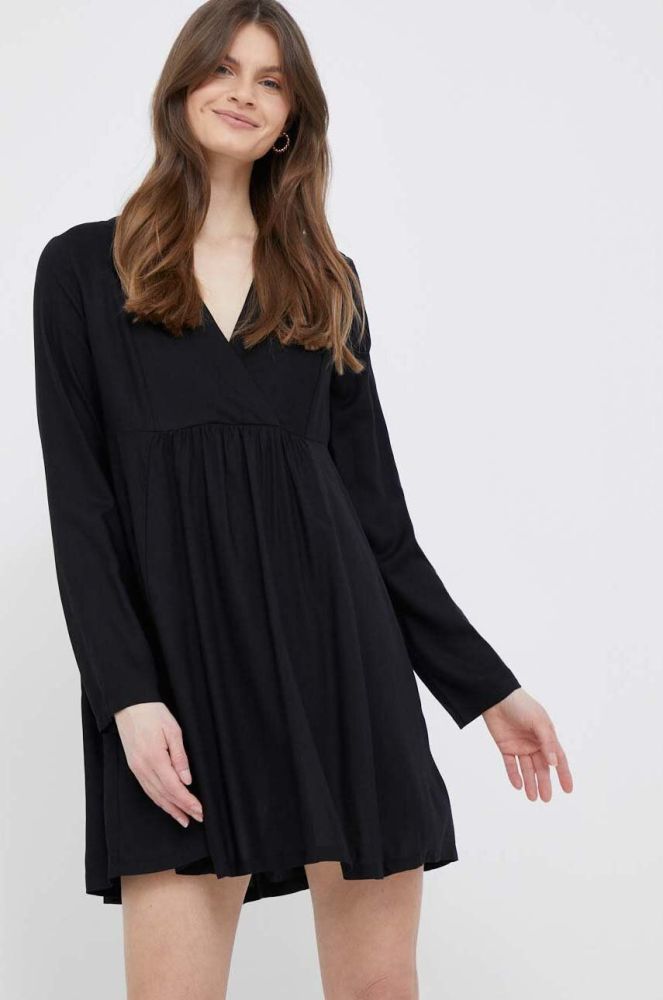Сукня United Colors of Benetton колір чорний mini oversize