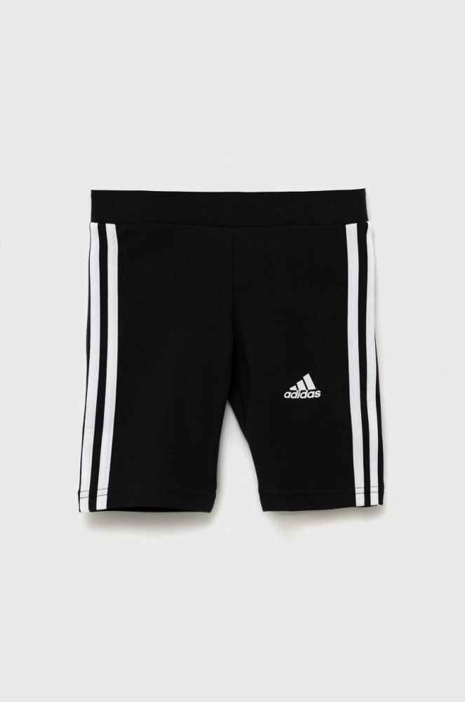 Дитячі шорти adidas G 3S SH колір чорний з принтом