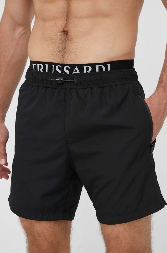 Купальні шорти Trussardi колір чорний (3285870)