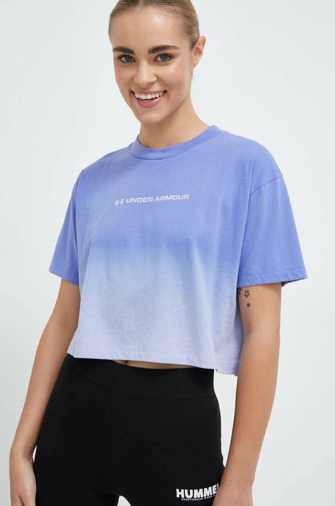 Футболка Under Armour жіночий колір фіолетовий (3133744)