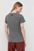 Бавовняна футболка Patrizia Pepe колір сірий (3107311)